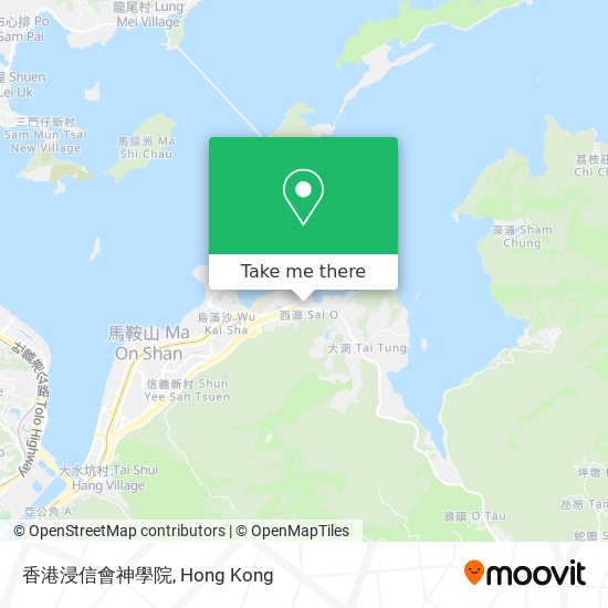 香港浸信會神學院 map