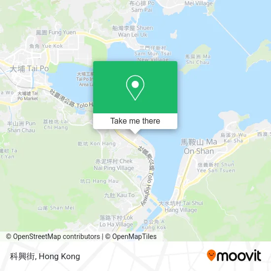 科興街 map