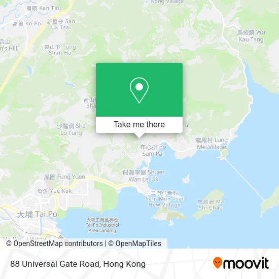 88 Universal Gate Road地圖