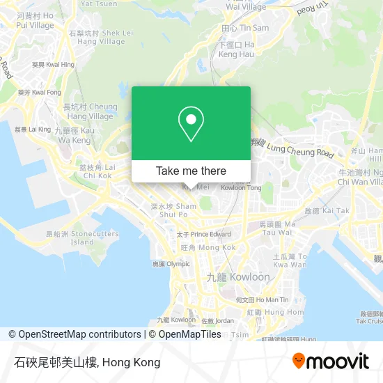 石硤尾邨美山樓地圖