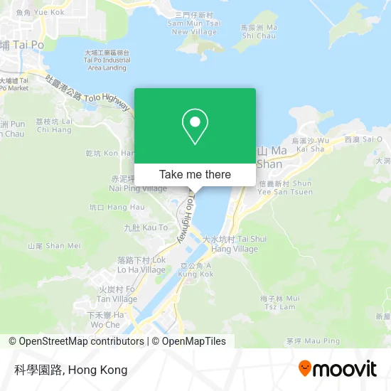科學園路 map