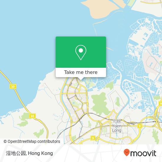 湿地公园 map