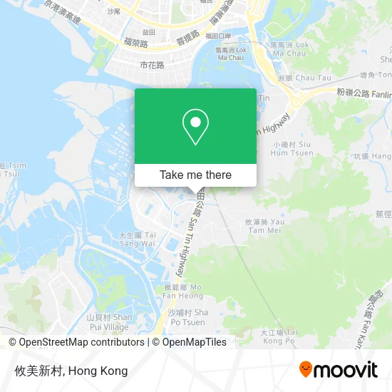 攸美新村 map