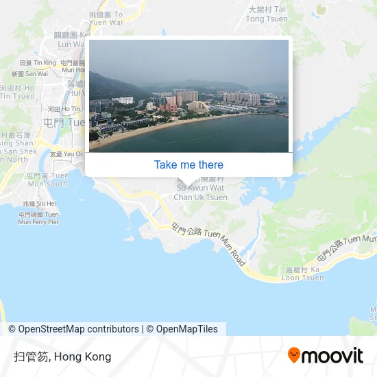 扫管笏 map