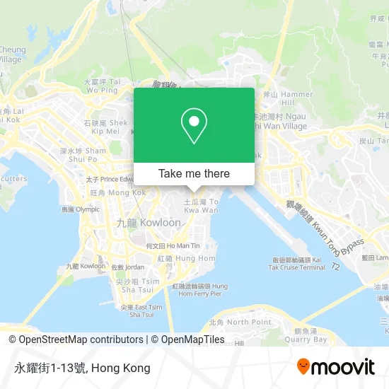 永耀街1-13號 map