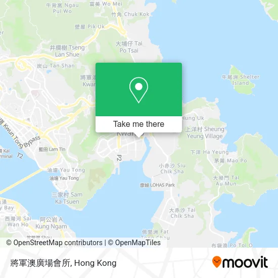 將軍澳廣場會所地圖