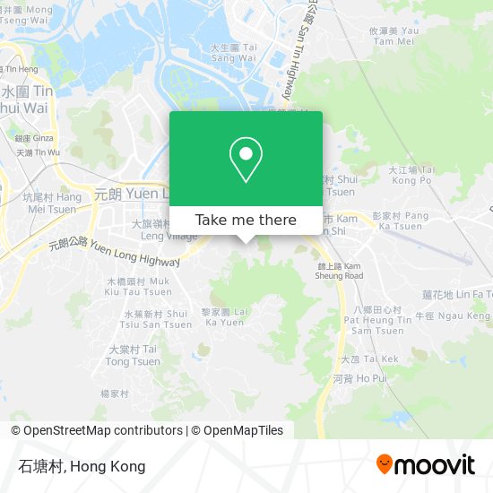 石塘村 map