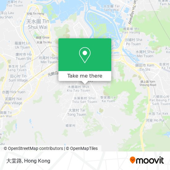 大棠路地圖