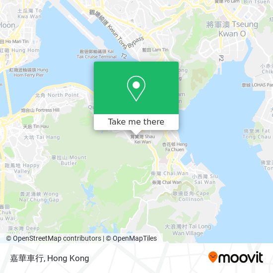 嘉華車行地圖