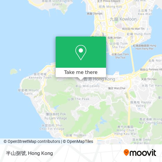 半山捌號地圖