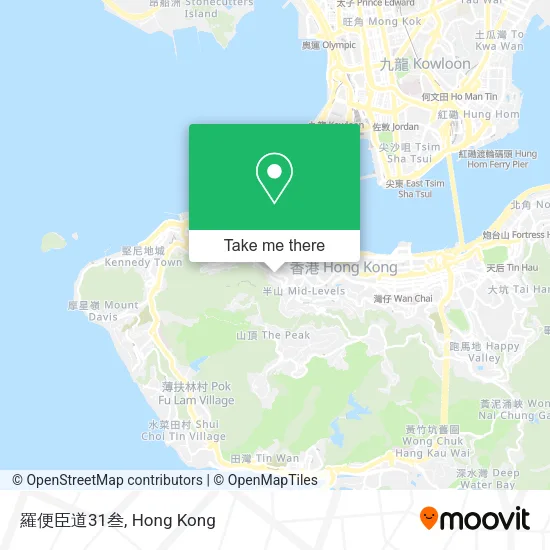 羅便臣道31叁 map