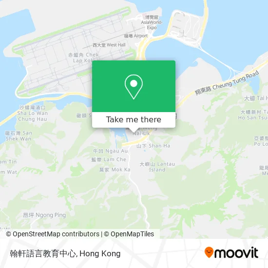 翰軒語言教育中心 map