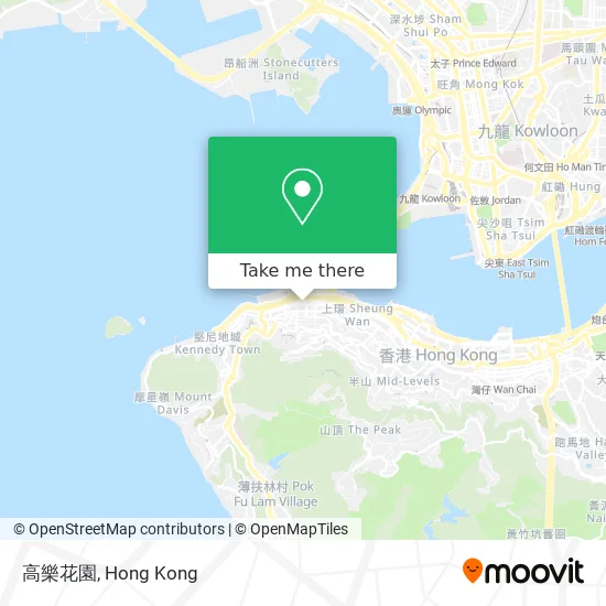 高樂花園 map