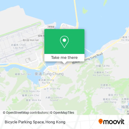 Bicycle Parking Space map