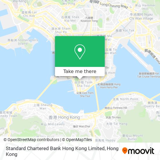 Standard Chartered Bank Hong Kong Limited地圖