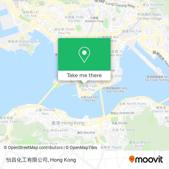 怡昌化工有限公司 map