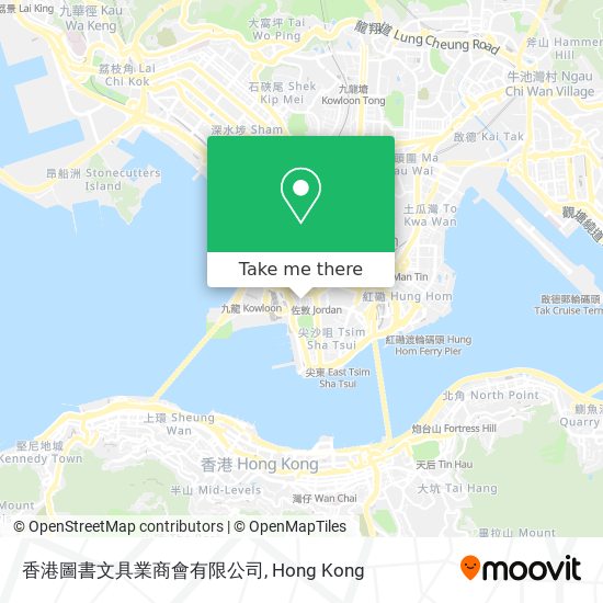 香港圖書文具業商會有限公司 map