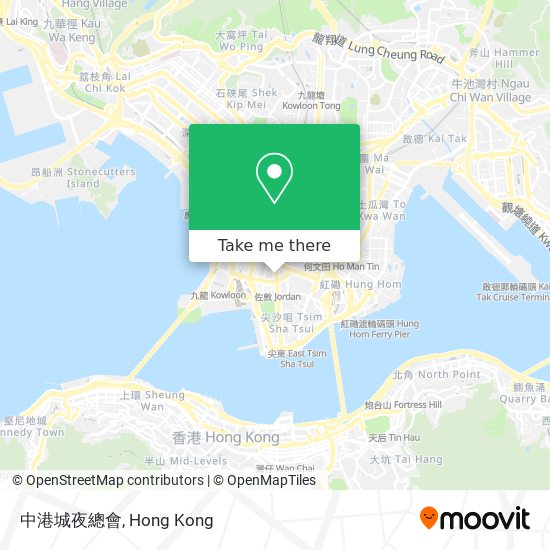 中港城夜總會 map