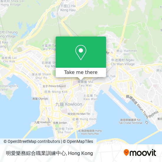 明愛樂務綜合職業訓練中心 map