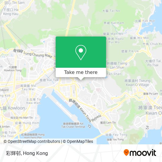 彩輝邨 map