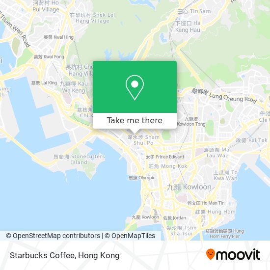 Starbucks Coffee地圖