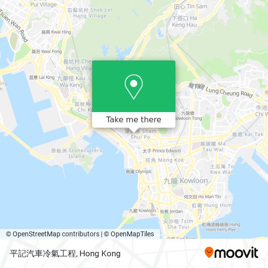 平記汽車冷氣工程 map