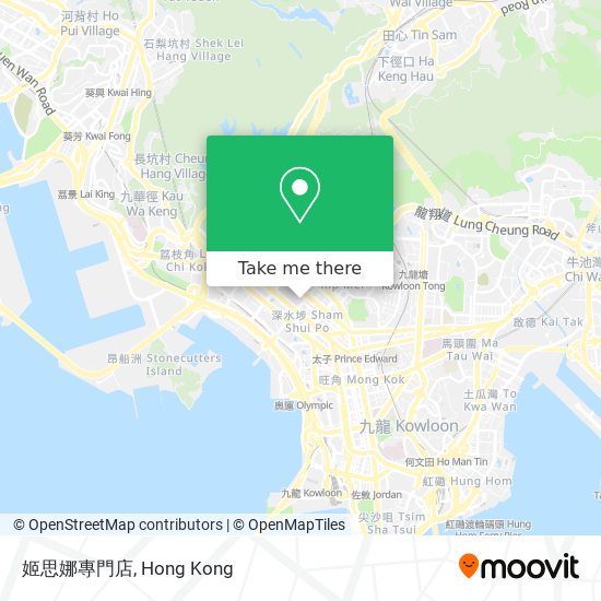 姬思娜專門店 map