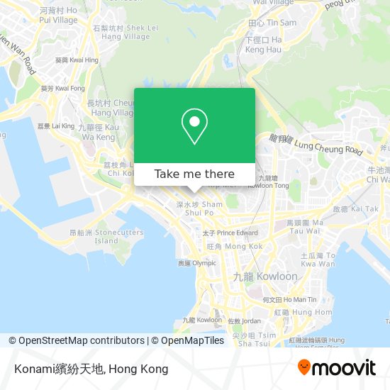Konami繽紛天地 map
