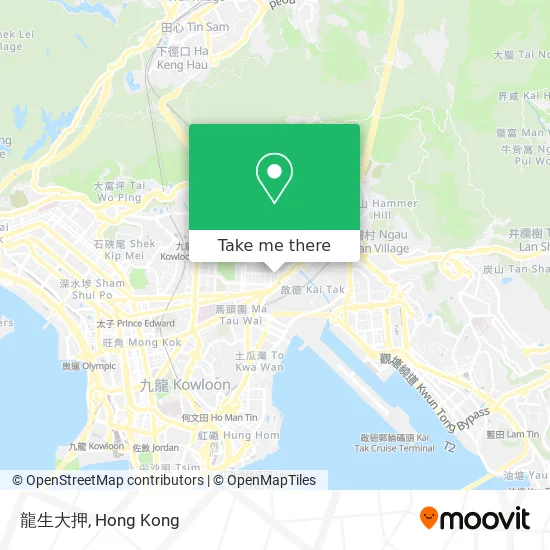 龍生大押地圖