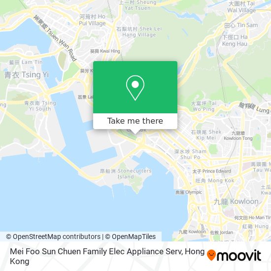 Mei Foo Sun Chuen Family Elec Appliance Serv map