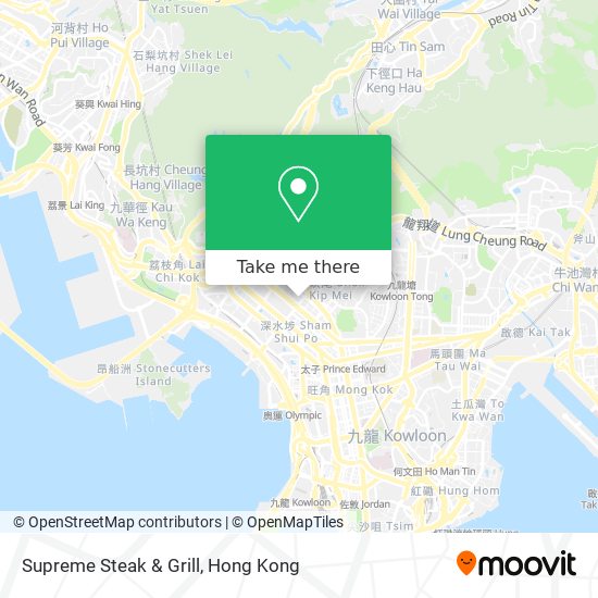 Supreme Steak & Grill map