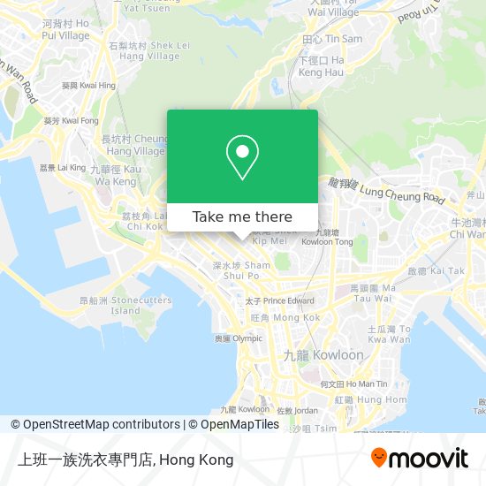 上班一族洗衣專門店 map
