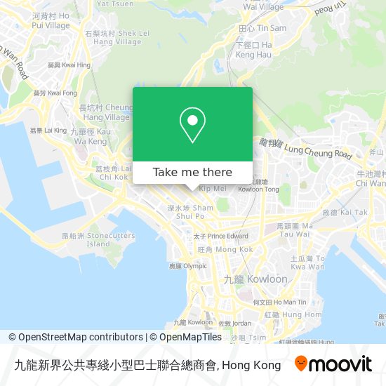 九龍新界公共專綫小型巴士聯合總商會 map