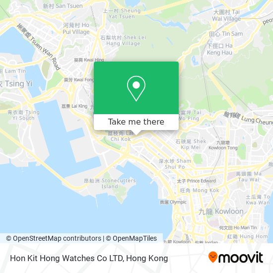 Hon Kit Hong Watches Co LTD map