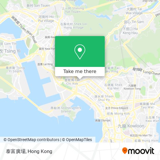 泰富廣場 map