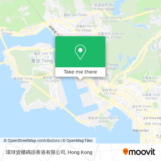 環球貨櫃碼頭香港有限公司 map
