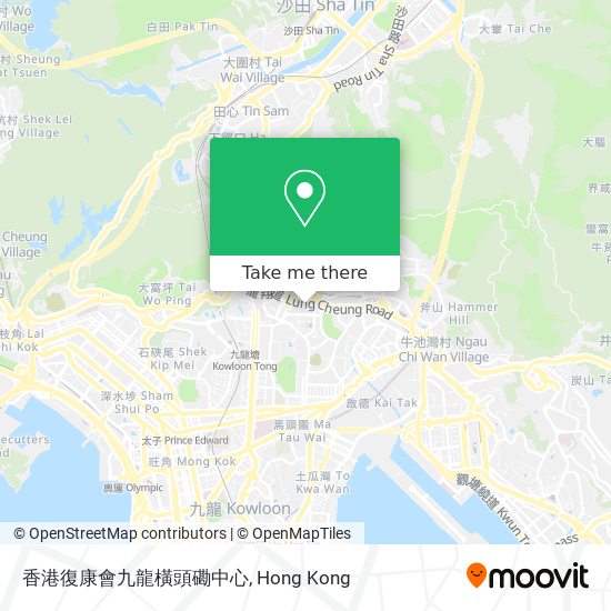 香港復康會九龍橫頭磡中心 map