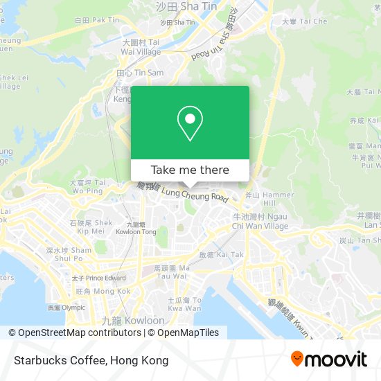 Starbucks Coffee map