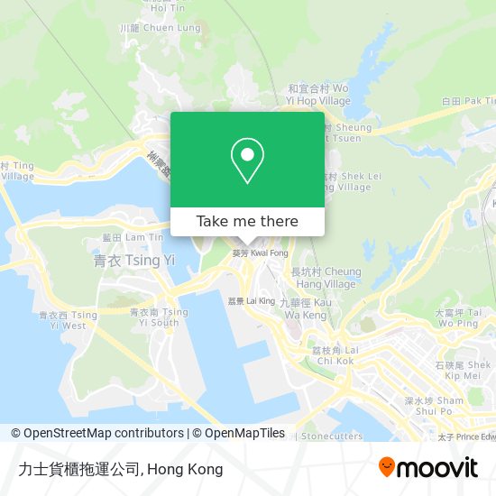 力士貨櫃拖運公司 map