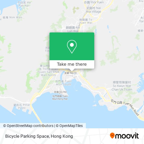 Bicycle Parking Space map