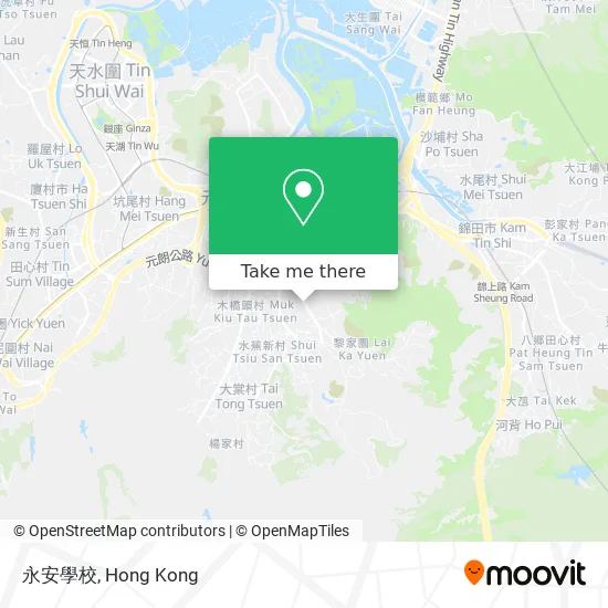 永安學校 map