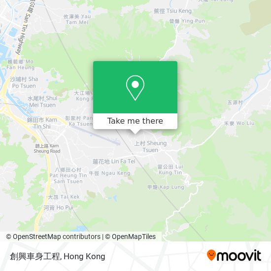 創興車身工程 map