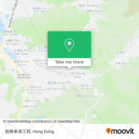 創興車身工程地圖