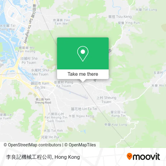 李良記機械工程公司 map