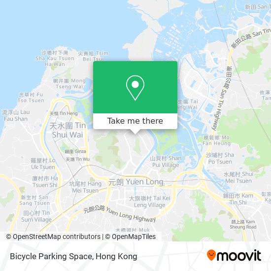 Bicycle Parking Space map