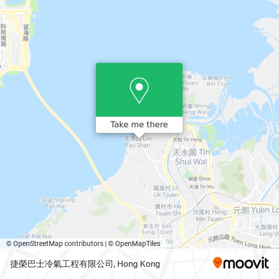 捷榮巴士冷氣工程有限公司 map