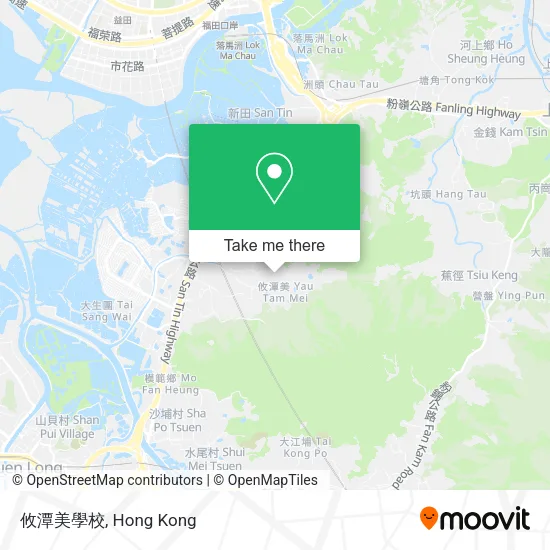 攸潭美學校地圖