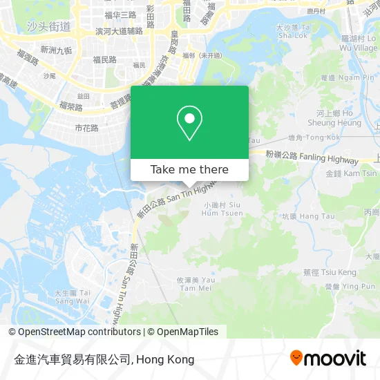 金進汽車貿易有限公司 map