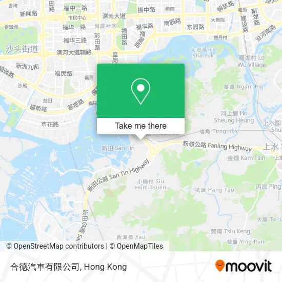 合德汽車有限公司 map