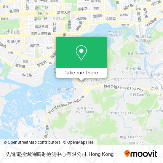 先進電控燃油噴射檢測中心有限公司 map
